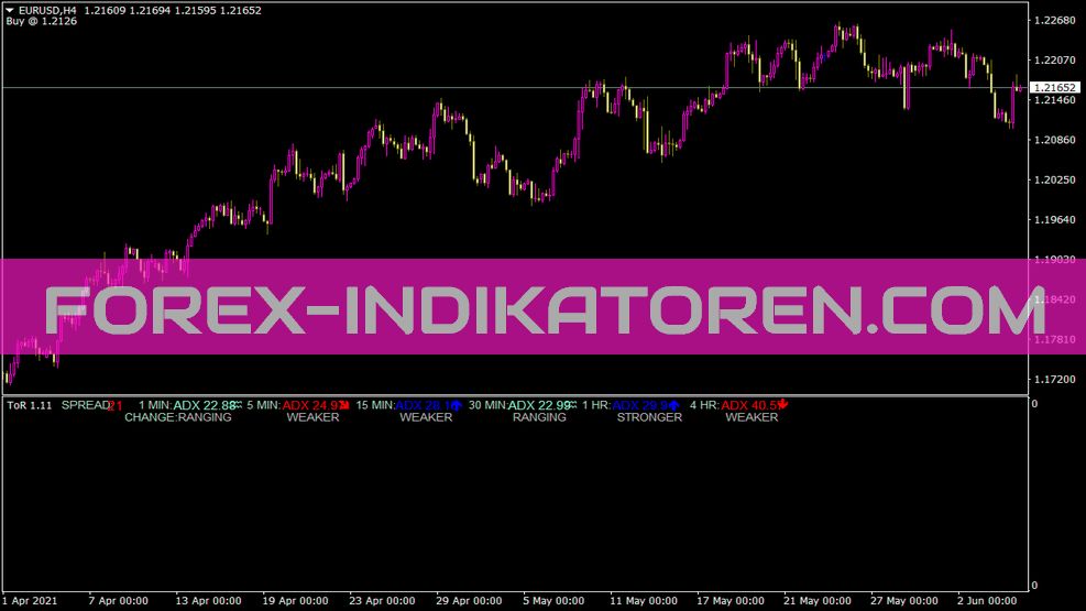 Torr indicator for MT4