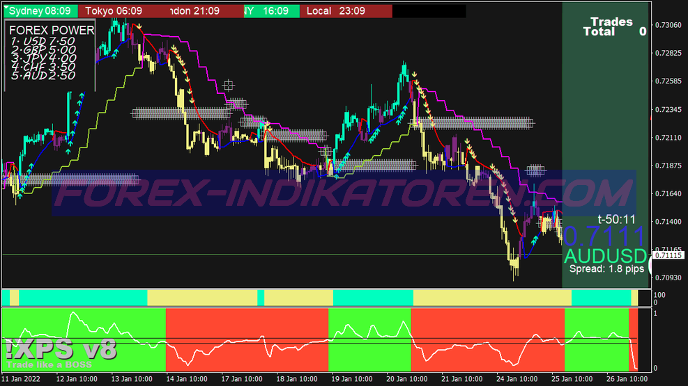 Xps V8 Synergy Trading System für MT4